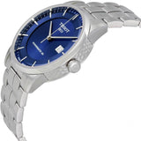 Buy Shop Tissot Luxury Powermatic 80 Blue Dial Silver Steel Strap Watch For Men - T086.407.11.041.00 USA Online