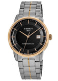 Buy Shop Tissot Luxury Powermatic 80 Black Dial Silver Steel Strap Watch For Men - T086.407.22.051.00 USA Online