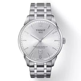 Buy Shop Tissot Chemin Des Tourelles Powermatic 80 Silver Dial Silver Steel Strap Watch For Men - T099.407.11.037.00 USA Online