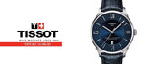 Buy Shop Tissot Chemin Des Tourelles Powermatic 80 Blue Dial Blue Leather Strap Watch for Men - T099.407.16.048.00 USA Online