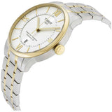 Buy Shop Tissot Chemin Des Tourelles Powermatic 80 Silver Dial Two Tone Steel Strap Watch For Men - T099.407.22.038.00 USA Online