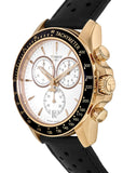 Buy Shop Tissot V8 Quartz Chronograph White Dial Black Rubber Strap Watch For Men - T106.417.36.031.00 USA Online