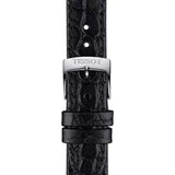 Buy Shop Tissot Everytime Small White Dial Black Leather Strap Watch For Women - T109.210.16.032.00 USA Online