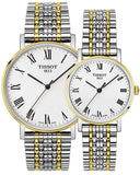 Buy Shop Tissot Everytime Medium White Dial Two Tone Mesh Bracelet Watch For Men - T109.410.22.033.00 USA Online