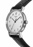 Buy Shop Tissot Everytime Small White Dial Black Leather Strap Watch For Women - T109.210.16.032.00 USA Online