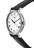 Buy Shop Tissot Everytime Small White Dial Black Leather Strap Watch For Women - T109.210.16.033.00 USA Online