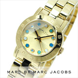 Buy Shop Marc Jacobs Amy Dexter Gold Dial Gold Steel Strap Watch for Women - MBM3218 USA Online