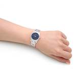 Buy Shop Tissot T Wave II Blue Dial Silver Steel Strap Watch For Women - T112.210.11.046.00 USA Online