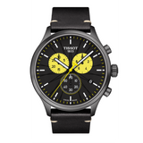 Buy Shop Tissot Chrono XL Tour De France Special Edition Black Dial Black Leather Strap Watch for Men - T116.617.36.051.11 USA Online