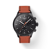 Buy Shop Tissot Chrono XL NBA Special Edition Black Dial Brown Leather Strap Watch for Men - T116.617.36.051.12 USA Online