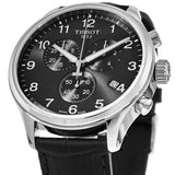 Buy Shop Tissot Chrono XL Classic Black Dial Black Leather Strap Watch For Men - T116.617.16.057.00 USA Online