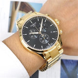 Buy Shop Tissot Chrono XL Classic Black Dial Gold Steel Strap Watch for Men - T116.617.33.051.00 USA Online