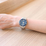 Buy Shop Tissot Seastar 1000 Lady Blue Dial Silver Steel Strap Watch For Women - T120.210.11.041.00 USA Online