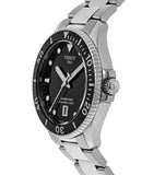 Buy Shop Tissot Seastar 1000 Lady Black Dial Silver Steel Strap Watch for Women - T120.210.11.051.00 USA Online