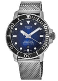 Buy Shop Tissot Seastar 1000 Chronograph Blue Dial Silver Mesh Bracelet Watch For Men - T120.417.11.041.02 USA Online