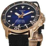 Buy Shop Tissot Seastar 1000 Powermatic 80 Blue Dial Blue Nylon Strap Watch for Men - T120.407.37.041.00 USA Online