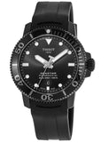 Buy Shop Tissot Seastar 1000 Powermatic 80 Black Dial Black Rubber Strap Watch For Men - T120.407.37.051.00 USA Online