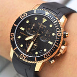 Buy Shop Tissot Seastar 1000 Chronograph Black Dial Black Rubber Strap Watch For Men - T120.417.37.051.00 USA Online