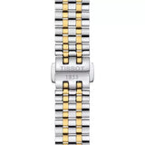 Tissot T Classic Carson Lady Premium White Dial Two Tone Steel Strap Watch For Women - T122.210.22.033.00