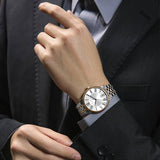 Buy Shop Tissot Carson Premium White Dial Two Tone Steel Strap Watch For Men - T122.410.22.033.00 USA Online