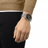 Buy Shop Tissot Supersport Chrono Black Dial Silver Steel Strap Watch For Men - T125.617.21.051.00 USA Online