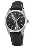 Buy Shop Tissot Gentleman Black Dial Black Leather Strap Watch For Men - T127.410.16.051.00 USA Online