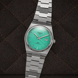 Buy Shop Tissot PRX Powermatic 80 Automatic Mint Green Dial Silver Steel Strap Watch for Men - T137.407.11.091.01 USA Online