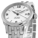 Buy Shop Tissot Le Locle Small Lady Automatic Silver Dial Silver Steel Strap Watch For Women - T41.1.183.34 USA Online