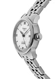 Buy Shop Tissot Le Locle Automatic Double Happiness Lady Silver Dial Silver Steel Strap Watch For Women - T41.1.183.35 USA Online