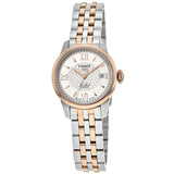 Buy Shop Tissot Le Locle Automatic Small Lady Silver Dial Two Tone Steel Strap Watch For Women - T41.2.183.33 USA Online
