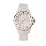 Buy Shop Fossil FB-01 Analog White Dial White Ceramic Strap Watch for Women - CE1107 USA Online