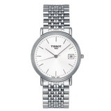Buy Shop Tissot T Classic Desire Silver Dial Silver Mesh Bracelet Watch for Men - T52.1.481.31 USA Online