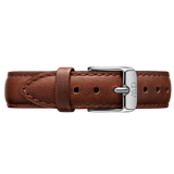 Buy Shop Daniel Wellington Classic Petite Bristol Black Dial Brown Leather Strap Watch For Women - DW00100233 USA Online