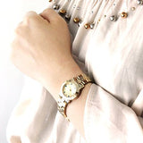 Buy Shop Marc Jacobs Amy Dexter Gold Dial Gold Steel Strap Watch for Women - MBM3218 USA Online