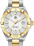 Buy Shop Tag Heuer Aquaracer White Dial Watch for Men - WAY1120.BB0930 USA Online