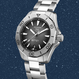 Buy Shop Tag Heuer Aquaracer Automatic Black Dial Silver Steel Strap Watch for Men - WAY2110.BA0928 USA Online