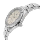 Buy Shop Tag Heuer Aquaracer Quartz White Dial Silver Steel Strap Watch for Men - WAY1111.BA0928 USA Online