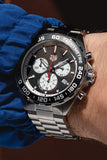 Buy Shop Tag Heuer Formula 1 Chronograph Black Dial Silver Steel Strap Watch for Men - CAZ101E.BA0842 USA Online