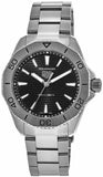Buy Shop Tag Heuer Aquaracer Professional 200 Quartz Black Dial Silver Steel Strap Watch for Men - WBP1110.BA0627 USA Online