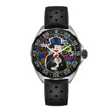 Buy Shop Tag Heuer Formula 1 Alec Monopoly Special Edition Black Rubber Strap Watch for Men - WAZ1117.FT8023 USA Online