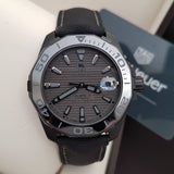 Buy Shop Tag Heuer Aquaracer 300 Swiss Limited Edition Black Dial Black Nylon Strap Watch for Men - WAY218B.FC6364 USA Online