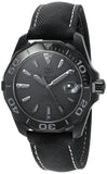 Buy Shop Tag Heuer Aquaracer 300 Swiss Limited Edition Black Dial Black Nylon Strap Watch for Men - WAY218B.FC6364 USA Online