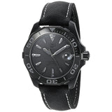 Buy Shop Tag Heuer Aquaracer 300 Swiss Limited Edition Black Dial Black Nylon Strap Watch for Men - WAY218B.FC6364 USA Online