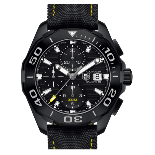 Buy Shop Tag Heuer Aquaracer PVD Black Dial Watch for Men - CAY218A.FC6361 USA Online