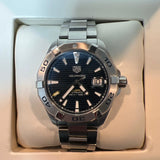 Tag Heuer Aquaracer Automatic Blue Dial Silver Steel Strap Watch for Men - WBD2112.BA0928