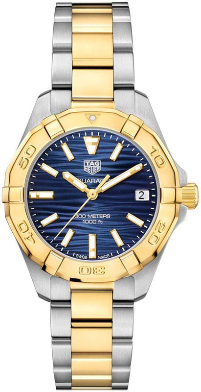 Buy Shop Tag Heuer Aquaracer Blue Dial Watch for Women - WBD1325.BB0320 USA Online