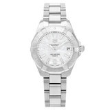 Buy Shop Tag Heuer Aquaracer White Mother of Pearl Dial Watch for Women - WBD1311.BA0740 USA Online