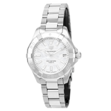 Buy Shop Tag Heuer Aquaracer White Mother of Pearl Dial Watch for Women - WBD1311.BA0740 USA Online