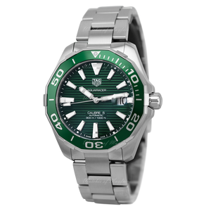Buy Shop Tag Heuer Aquaracer Green Dial Watch for Men - WAY201S.BA0927 USA Online