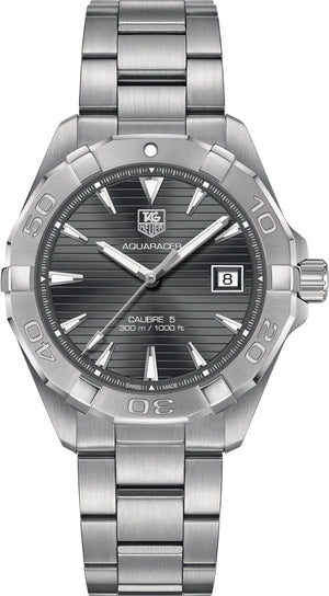 Buy Shop Tag Heuer Aquaracer Anthracite Dial Watch for Men - WAY2113.BA0928 USA Online